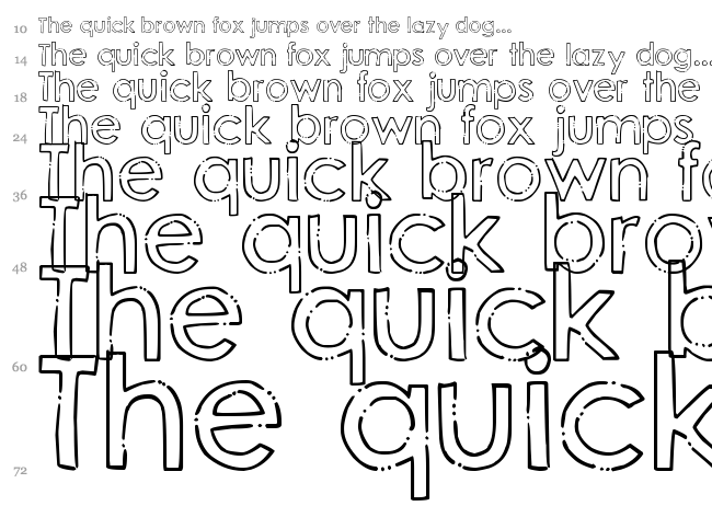 DJB Hand Penned Font font waterfall